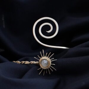 Oberarmreif mit Citrin Perle